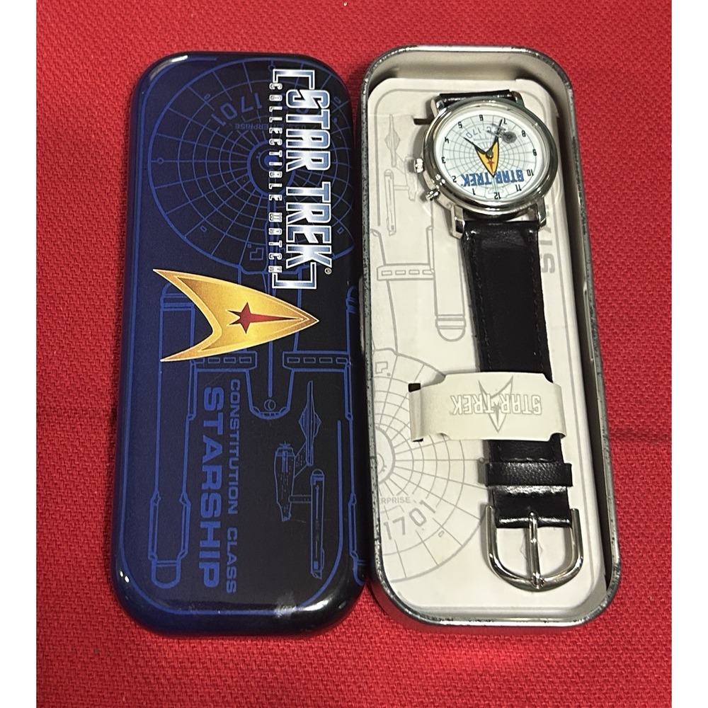 NOS Star Trek Musical Watch 1998 Vintage Paramount Pictures New Battery